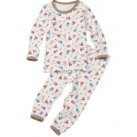 純棉幼兒長袖居家服(Guitar)